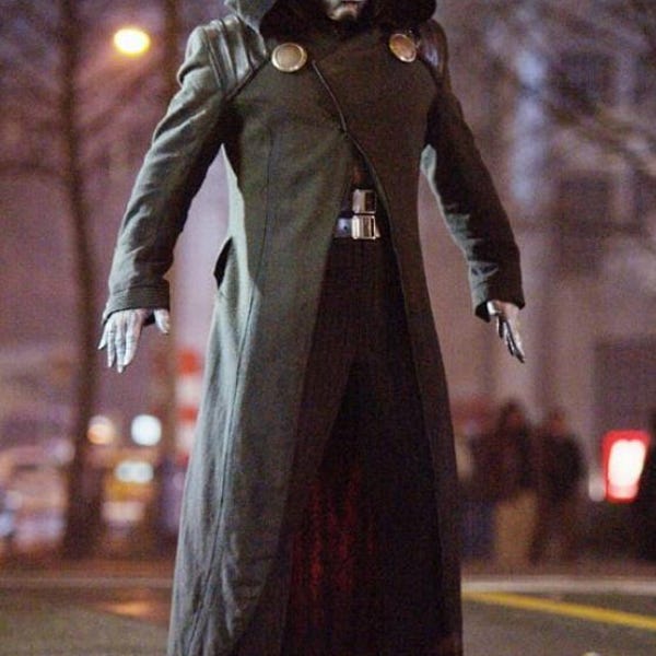 Doctor Doom Cosplay Coat - Fantastic Four Halloween Costume