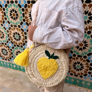 Handmade Kids Crossbody Bag – Woven Straw Purse with Crochet Design | Toddler Girls Handbag, Eco-Friendly Children’s Gift, Summer Accessory