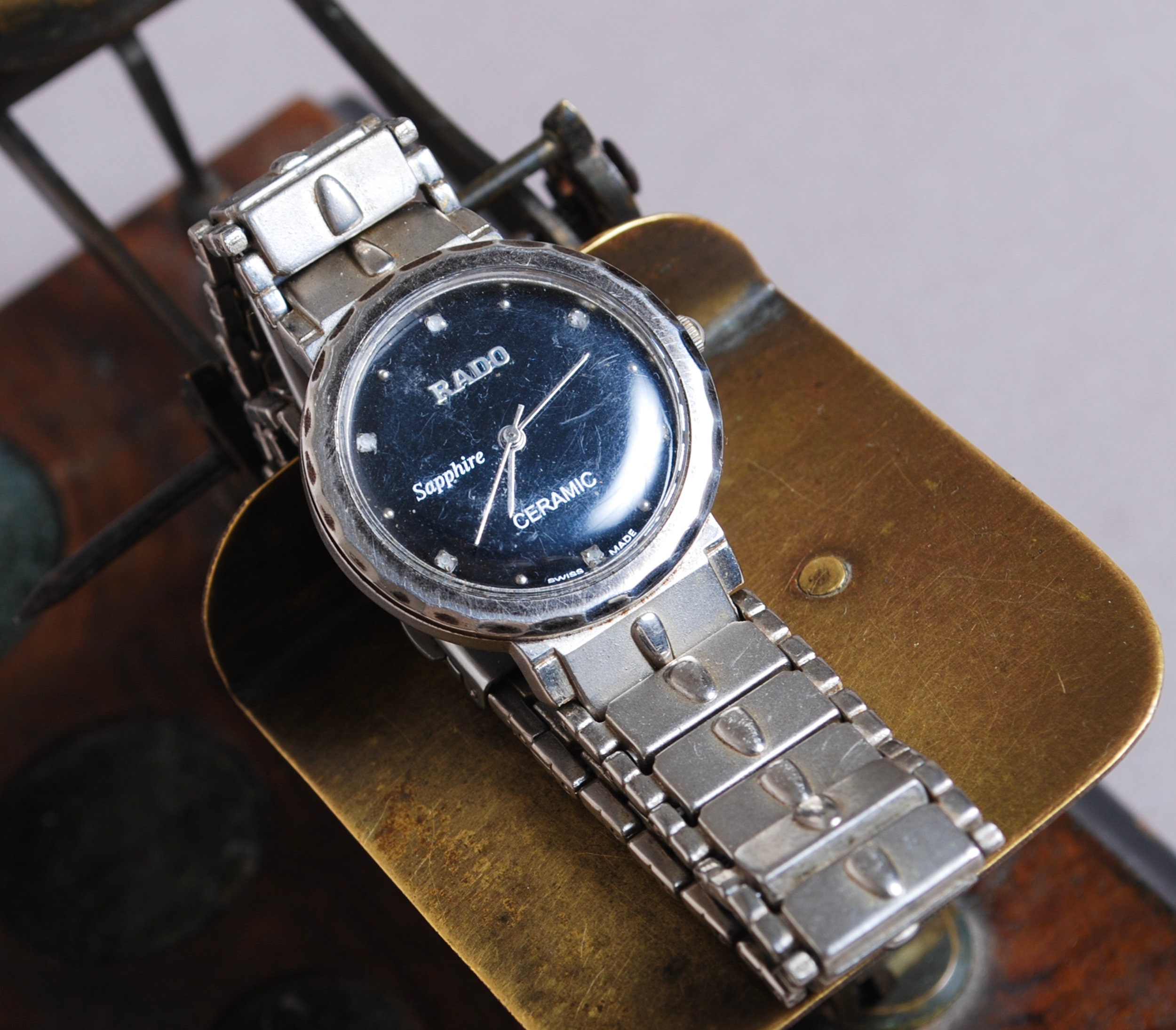 Vintage watch Rado does not work Water resistant quartz Etsy