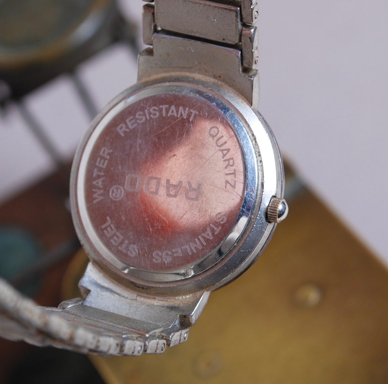 Vintage watch Rado does not work Water resistant quartz Etsy