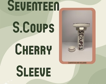 S.Coups Cherry Lightstick Sleeve | SEVENTEEN Carat Bong Ver. 3
