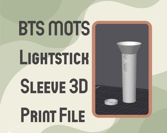 Armybomb V4 Lightstick Sleeve BTS – Digital 3MF File | Instant