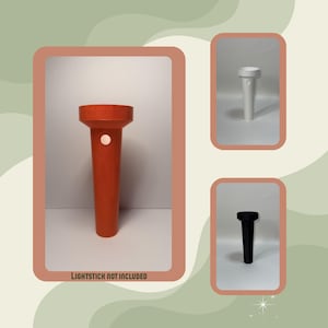 Riize Lightstick V1 Undecorated 3D Printed Sleeve – Minimal Painted Sleeve