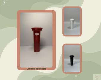 P1harmony Lightstick V2 Decorated 3D Printed Sleeve – Hand-Painted Rhinestone Custom Sleeve