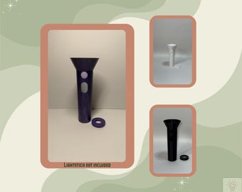 Armybomb Map Of The Soul BTS Undecorated 3D Printed Lightstick Sleeve – Minimal Painted Sleeve