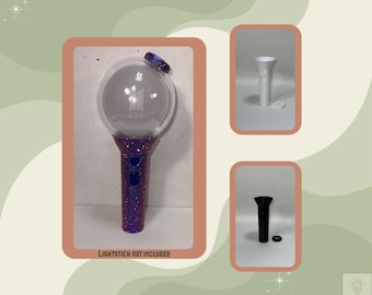 Armybomb Map Of The Soul BTS Decorated 3D Printed Lightstick Sleeve – Rhinestone Custom Sleeve