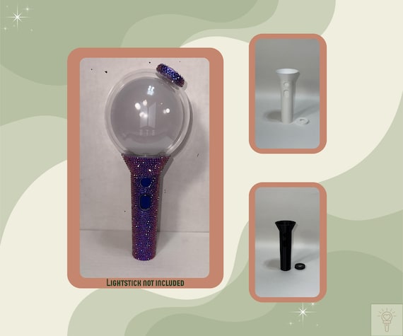 Armybomb Map of the Soul BTS Decorated 3D Printed Lightstick