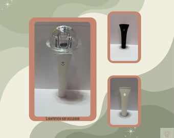 Lightiny V3 Ateez Decorated 3D Printed Lightstick Sleeve – Rhinestoned Custom Sleeve