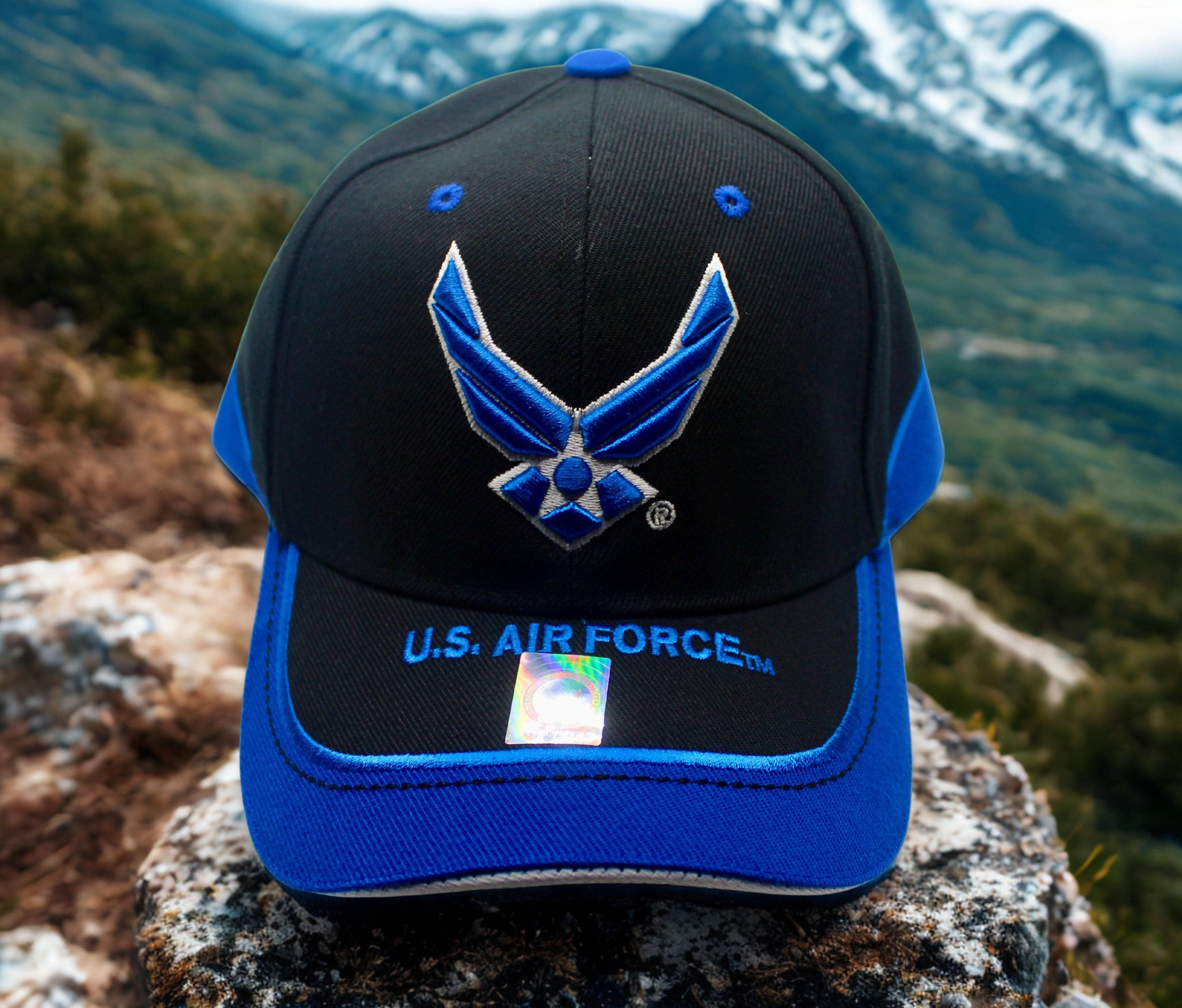Cappellino Baseball USAF United States Air Force | Blu, Regolabile, Per Veterani E Appassionati - Foto 5