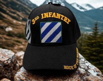 Rock of the Marne Hat. 3rd Infantry Division Military Hat. Army Hat, Veteran Gift, Veteran Army Hat. Army Hat. 3rd Infantry Division Hat