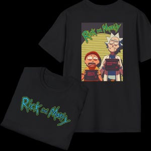 Rick and Morty Funny Cartoon Movie T-Shirt - Cool Family Show TV, Unisex Tee, Softstyle Shirt, Graphic Tee, Funny Tee, Pop Culture Shirt
