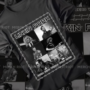 Linkin Park Limited Rock Band Unisex Tshirt / Linkin Park Fan Merch / From Zero World Tour 2025 / Vintage Music Graphic Shirt / Concert Tee