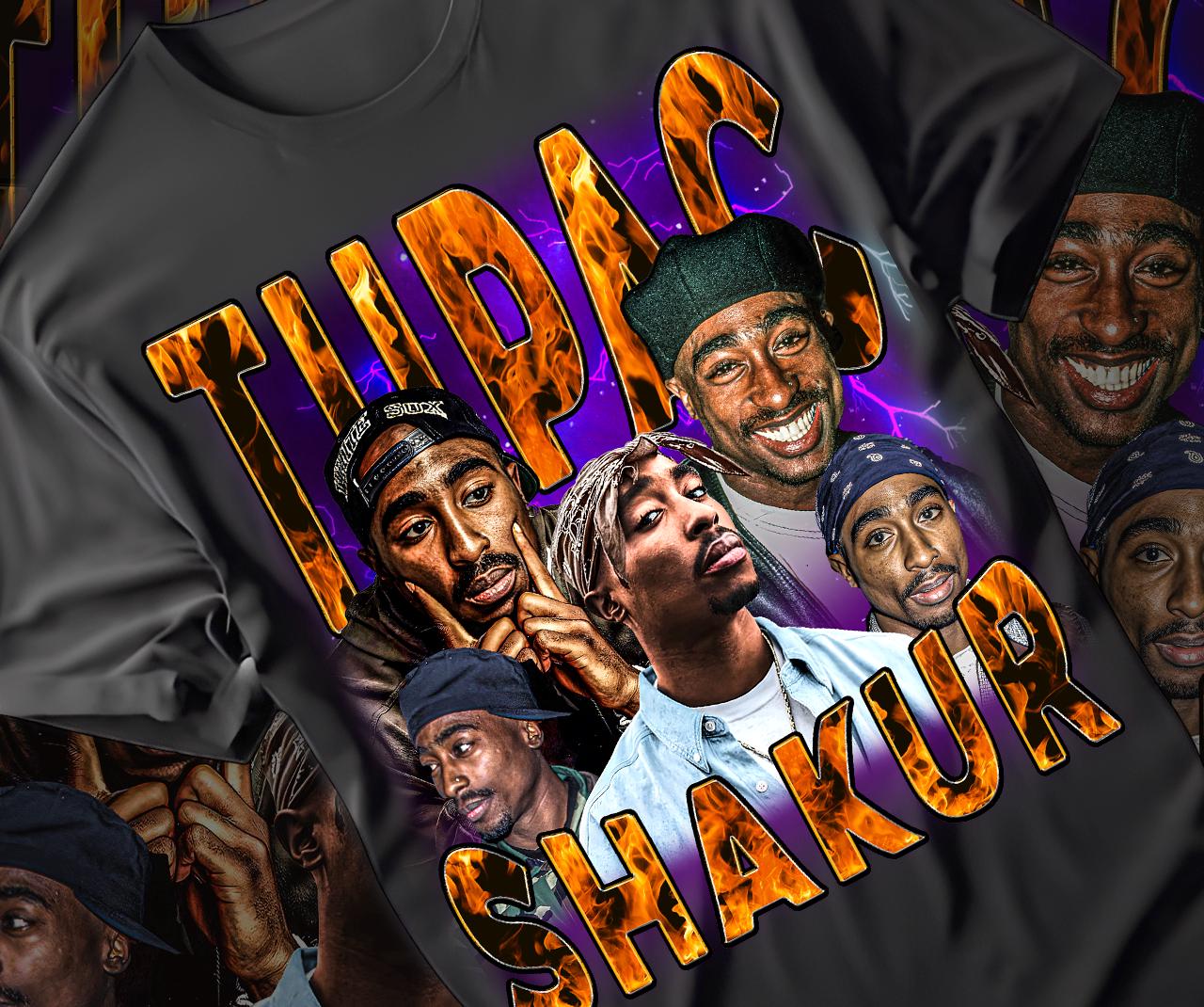 Vintage 2pac Tshirt - Etsy Vintage 2pac Tshirt - Etsy