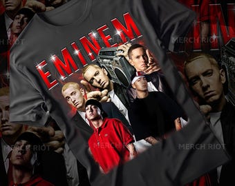 Eminem Retro 90s Graphic T-Shirt, Hip Hop Fan Merch