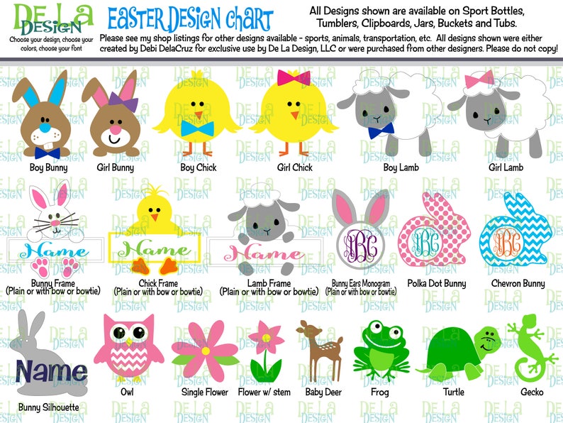 Personalized Easter basket 5 quart metal bucket name or Etsy