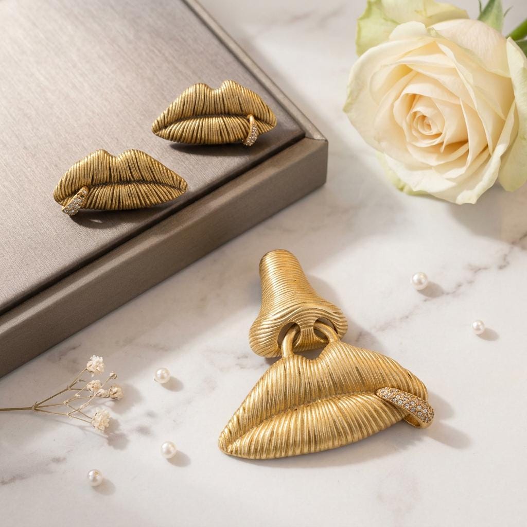 Schiaparelli brooch - Etsy 日本