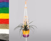 Macrame Plant Hanger Hanging Planter Indoor Macrame Plant Holder Pot Hanger Bowl Hanger Modern Home Decor Beaded Plant Hanger