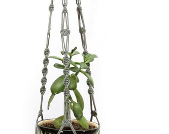 Macrame plant hanger, Hanging planter, Indoor plant holder, House plant holder