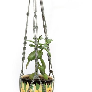 Macrame plant hanger, Hanging planter, Indoor plant holder, House plant holder