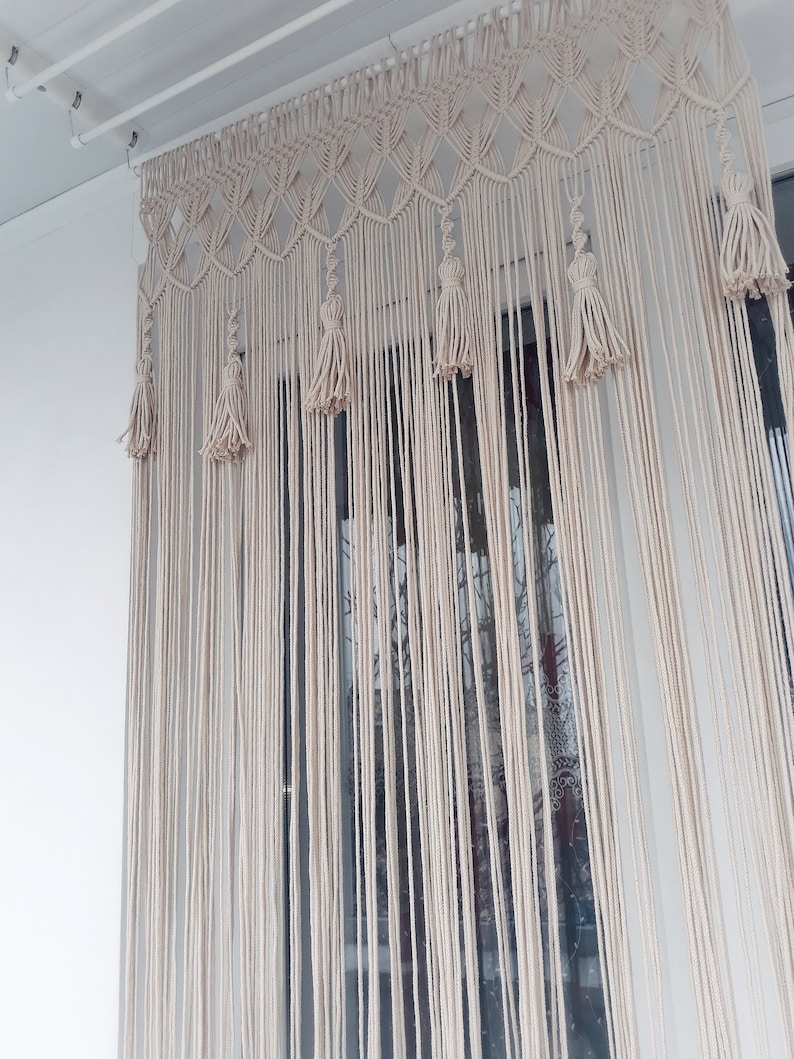 Rideau macramé Victor | Décoration Macramé