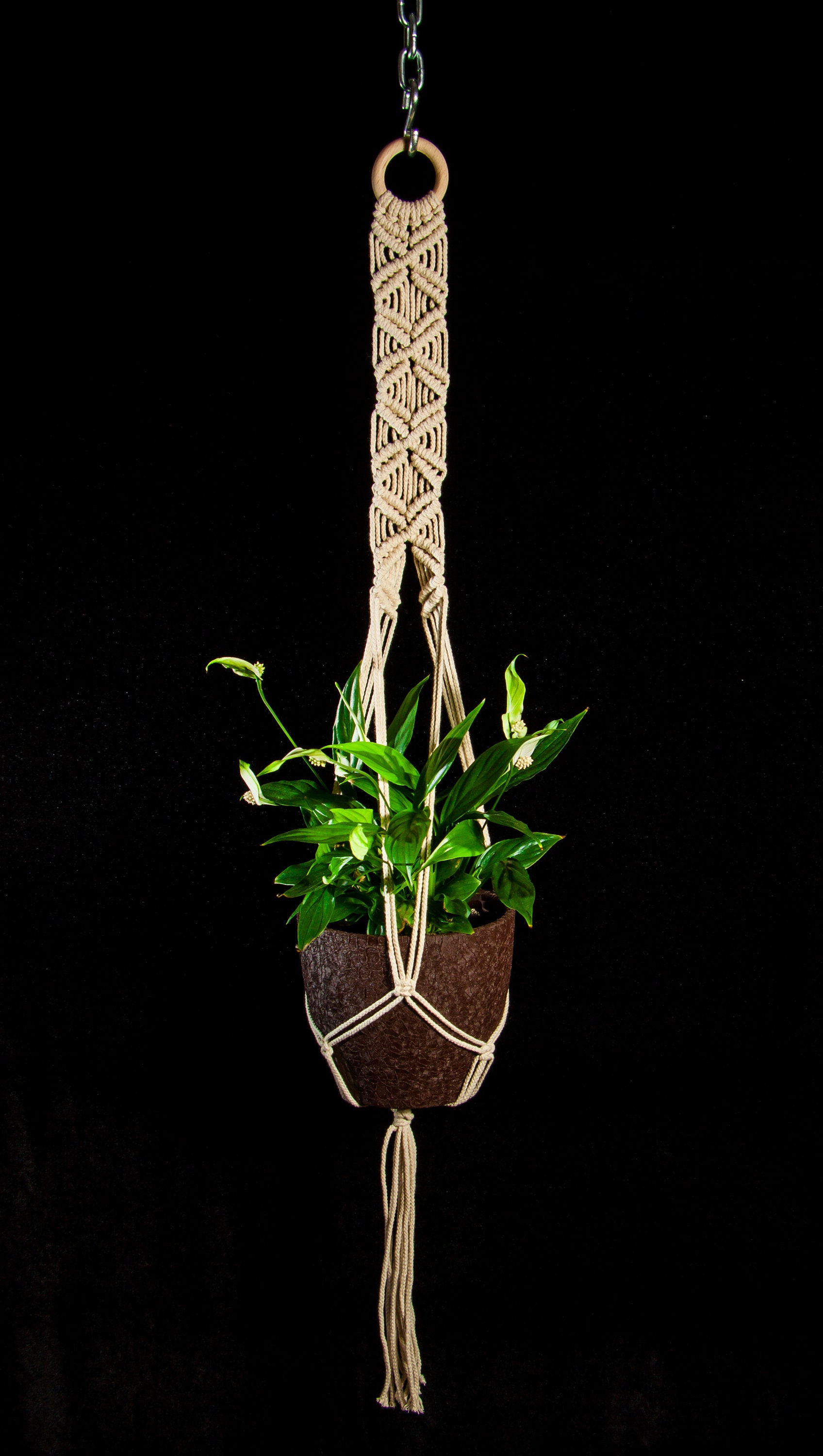 Hanging Planter Macrame Plant Hanger Wall Plant Pot Holder Etsy
