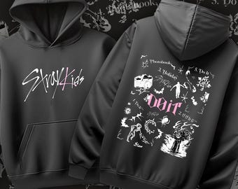 Do It Stray Kidsファンパーカー、ピンクのKポップファングッズ、SKZ