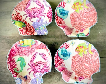 Scallop Shell Decoupage-XL