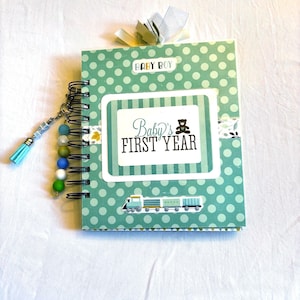 Handmade Baby Memory Album | Baby Shower Gift | Scrapbook for New Parents| Photo Album