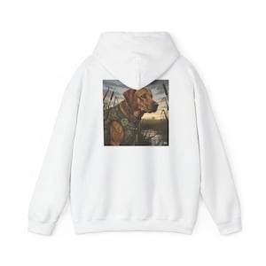 Outdoor Adventure Hoodie for Hunters, Cozy Sweatshirt for Dog Lovers, Nature Lover Gift, Casual Wear for Fall, Stylish Layering Piece