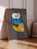 Enchanting Owl Art Print, Whimsical Home Decor, Gift For Her, Kitchen, Bedroom, Living Room, Entry way, House Warming, Birthday Gifts