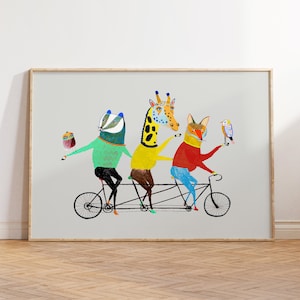 Kids Illustration Art Print