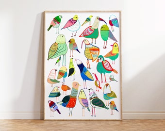 Bird Flock Art Print