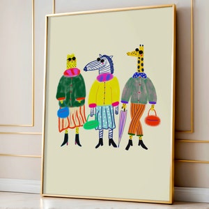 Fashion Art Print Illustration