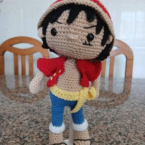 One Piece Luffy Amigurumi