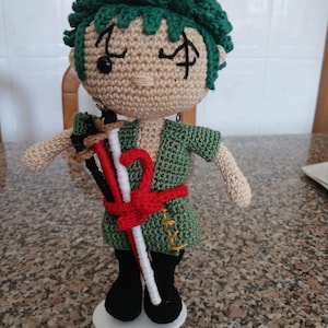 One Piece Zoro Amigurumi