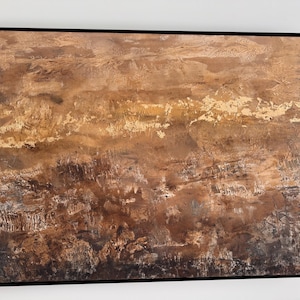 Abstract Acrylic Painting on Canvas - Modern Wall Art - Original Textured Artwork - Colorful Home Decor (30x40)