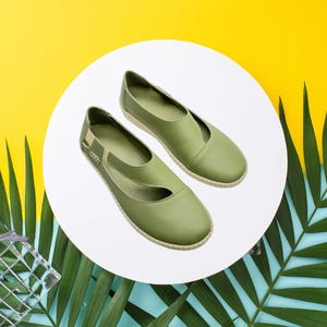 Comfort barefoot leather shoes for women