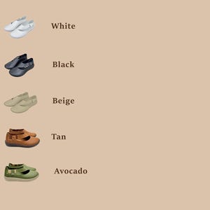 Orthopedic wide fit leather flats for women