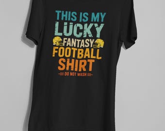 Funny Fantasy Football PNG: Lucky Shirt Design (Digital Download