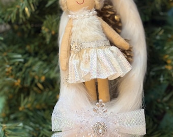 Nutcracker Decorated Pointe Shoe: Snow Queen Ballet Recital Keepsake