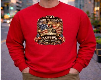 アメリカ建国250周年記念｜アメリカ建国250周年記念｜ユニセックス ヘビーブレンド クルーネックスウェットシャツ、アメリカ独立250周年記念スウェットシャツ、ギフトシャツ
