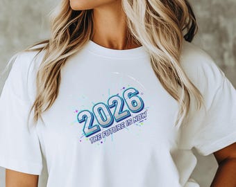 2026年卒業クラス向けオーガニックコットンTシャツ、ミニマリストな卒業記念品、未来派ストリートウェア、グラフィックトップス