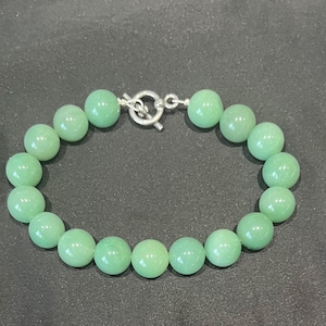 Aventurine beaded bracelet