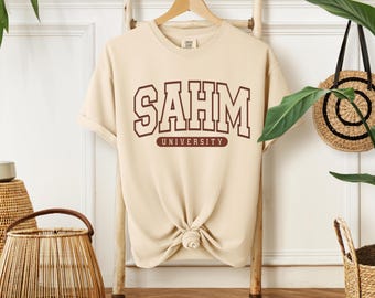 Comfort Colors, Stay At Home Mom Tee, crewneck sweatshirt