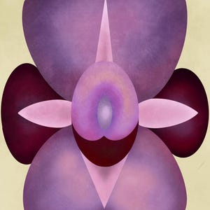 Original Art Print - &quot;In Lilac&quot;