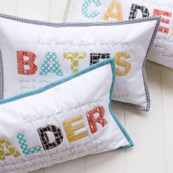 Custom Child's Name Pillow