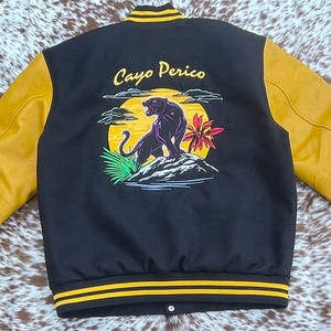 Chaqueta universitaria unisex personalizada, estilo Letterman Bomber Coat, regalo personalizado