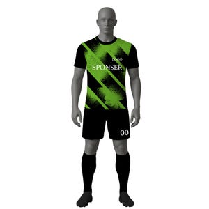 Editable Football Jersey Mockup: Front & Back View (Digital Template)