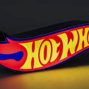 Hot Wheels light box
