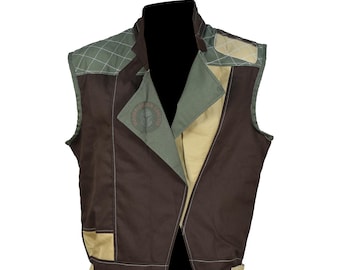 Cal Kestis Inspired Flak Vest: Mandalorian Star wars Handmade Jedi Survivor Cosplay ROTJ Style